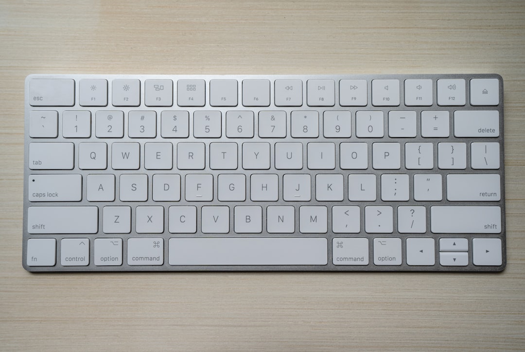 silver and white computer keyboard